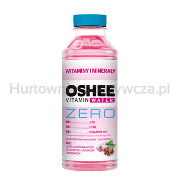 Oshee Vitamin Water Witaminy I Minerały Zero 555Ml