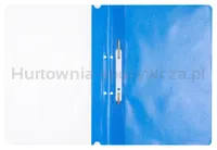 Skoroszyt OFFICE PRODUCTS, PP, A4, 2 otwory, 100/170mikr., wpinany, niebieski - 2