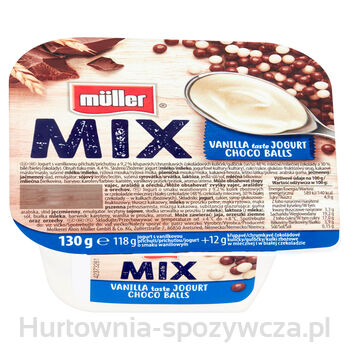 Jogurt Mix Wanilia Choco Balls 130G