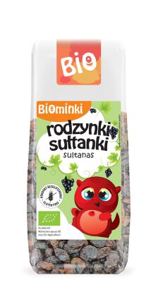 Rodzynki Sułtanki Bezglutenowe Bio 150 G - Biominki [BIO]