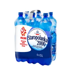 Woda Staropolanka 2000 Woda Lekko Gazowana 1,5 Litra