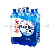Woda Staropolanka 2000 Woda Lekko Gazowana 1,5 Litra