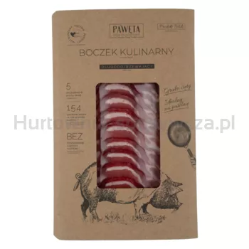 Pawęta Boczek wieprzowy dojrzewający plastry 65 g