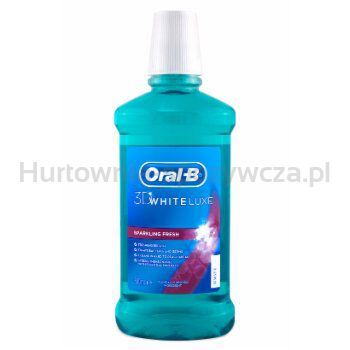 Oral-B 3D Płyn Do Płukania Ust White Luxe Perfection500 Ml, Bez Alkoholu