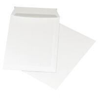 Office Products Koperty z taśmą silikonowąHK, C5, 162x229mm, 90gsm, 50szt., białe [BIURO]