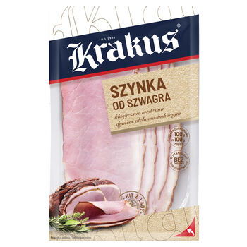 Krakus Szynka Od Szwagra Plastry 90G 