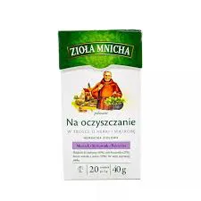 Zioła Mnicha Na Oczyszczanie 20 Torebek/40G