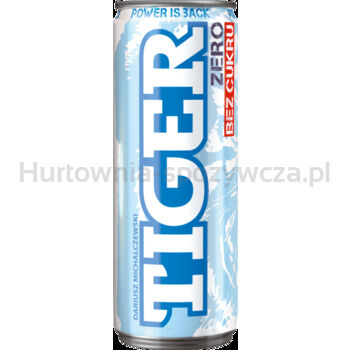 Tiger Zero Gazowany napój energetyzujący bez cukru 250 ml