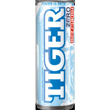 Tiger Zero Gazowany napój energetyzujący bez cukru 250 ml