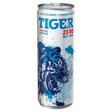 Tiger Zero Gazowany napój energetyzujący bez cukru 250 ml