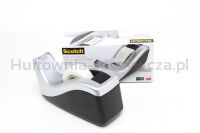 Dyspenser do taśm SCOTCH® (C60-ST), czarno-srebrny, taśma GRATIS - 2