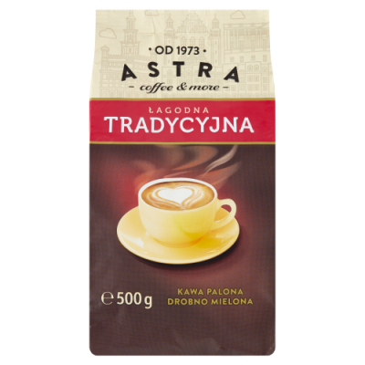 Astra Kawa Mielona Łagodna Tradycyjna 500G