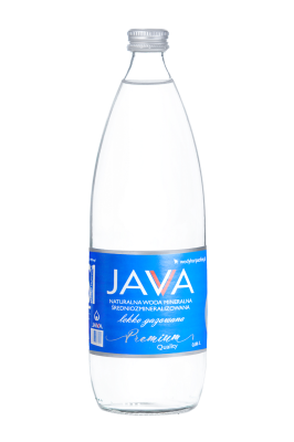 Naturalna Woda Mineralna Średniozmineralizowana Lekko Gazowana 860 Ml (Szkło) - Java [BIO]