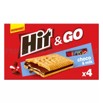 Hit & Go Choco & Milk 4x27g