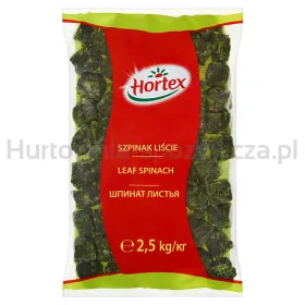 Hortex Szpinak Liście 2,5 Kg