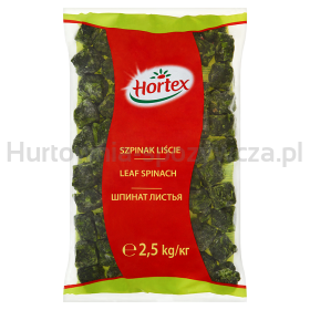 Hortex Szpinak Liście 2,5 Kg