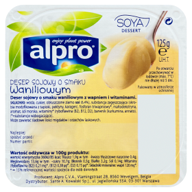 Alpro Deser Sojowy Wanilia 125G