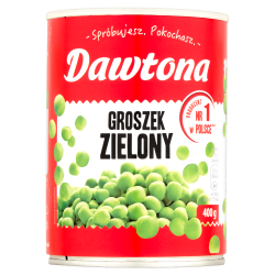 Dawtona Groszek Konserwowy 400G 