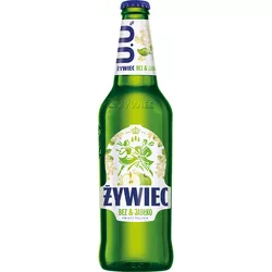 Żywiec 0,0% Bez &amp Jabłko Kwiaty Polskie 500 ml butelka zwrotna
