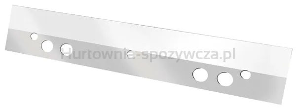 Q-Connect Listwa samoprzylepna poliester, A5, 125mm, 50szt., transparentna 