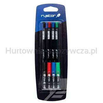 Rystor Pióro żelowe G-032 FUN GEL mix 4szt. blister 