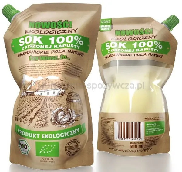 Sok Z Kapusty Kiszonej Bio 500 Ml