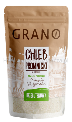 Mieszanka Do Wypieku Chleba Promnickiego Z Ziarnami Bezglutenowa 500 G - Grano [BIO]