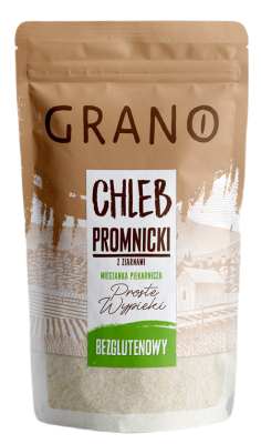 Mieszanka Do Wypieku Chleba Promnickiego Z Ziarnami Bezglutenowa 500 G - Grano [BIO]