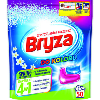 Bryza 4W1 Kapsułki Do Koloru Spring Freshness 50