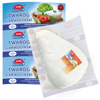 Garwolin Twaróg Tłusty Klinek około  300G