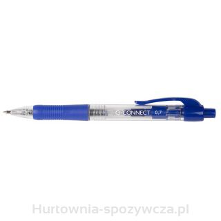 Długopis Automatyczny Q-Connect 1,0Mm, Niebieski
