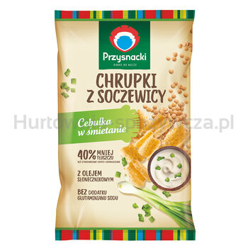 Przysnacki Chrupki Z Soczewicy Cebulka W Śmietanie 80G