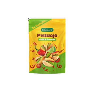 Bakalland Pistacje prażone Chilli&Lime 170g