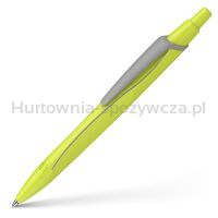 Długopis automatyczny SCHNEIDER Reco, M, żółty neonowy - 2