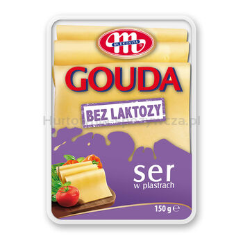 Mlekovita Ser Gouda Bez Laktozy Plastry 150G