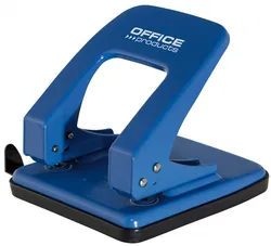 Dziurkacz Office Products, Dziurkuje Do 40 Kartek, Metal, Niebieski