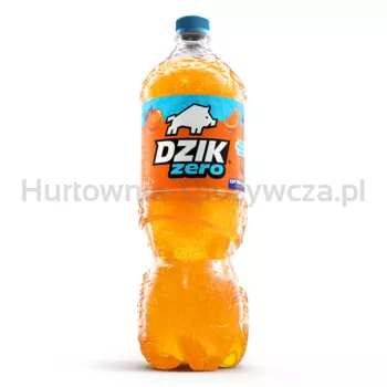 Dzik Zero Orange 1,5 l - Napój Gazowany
