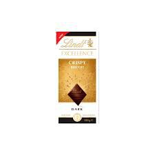 Lindt Czekolada Excellence Crispy Biscuit 100G