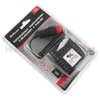 Rozgałęziacz Samochodowy 2 Wejściowy Z Kablem