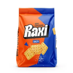 Mini krakersy Raxi Salty 100g