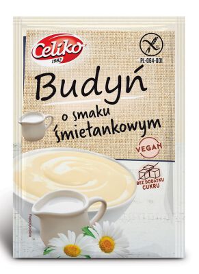 Budyń O Smaku Śmietankowym Bezglutenowy 40 G - Celiko [BIO]