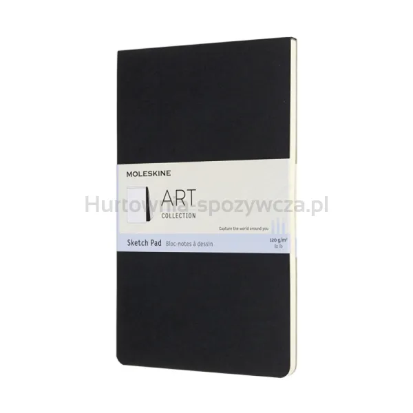 Moleskine Art Sketch Pad Album L (13x21 cm), 48 stron, czarny 