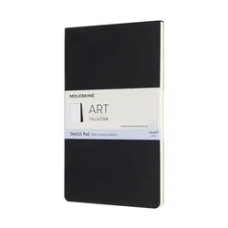 Moleskine Art Sketch Pad Album L (13X21 Cm), 48 Stron, Czarny 