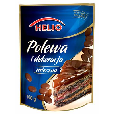 Polewa I Dekoracja Mleczna 100 G Helio