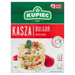 Kupiec Kasza Bulgur 3X80G