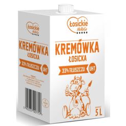 Kremówka Łosicka 33% Uht 5 L