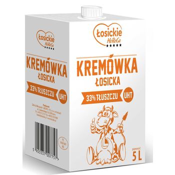 Kremówka Łosicka 33% UHT 5 L