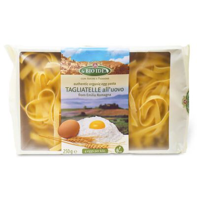 Makaron (Semolinowy Jajeczny) Tagliatelle Bio 250 G - La Bio Idea [BIO]