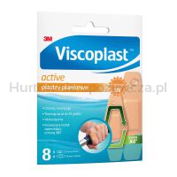 Plastry VISCOPLAST Active, piankowe, 2 rozmiary, 8 szt., kopertka - 3