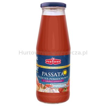 Podravka Passata Z Cebulką I Czosnkiem 680G